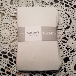 Brand New Carter's Baby Girl Tights